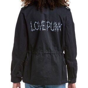 NWOT | Zadig & Voltaire | Kayak Love Punk Military Style Jacket